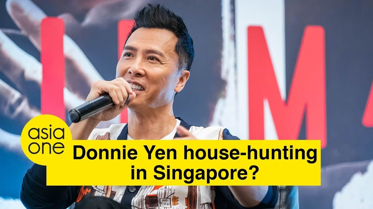 Donnie Yen house-hunting in Singapore?