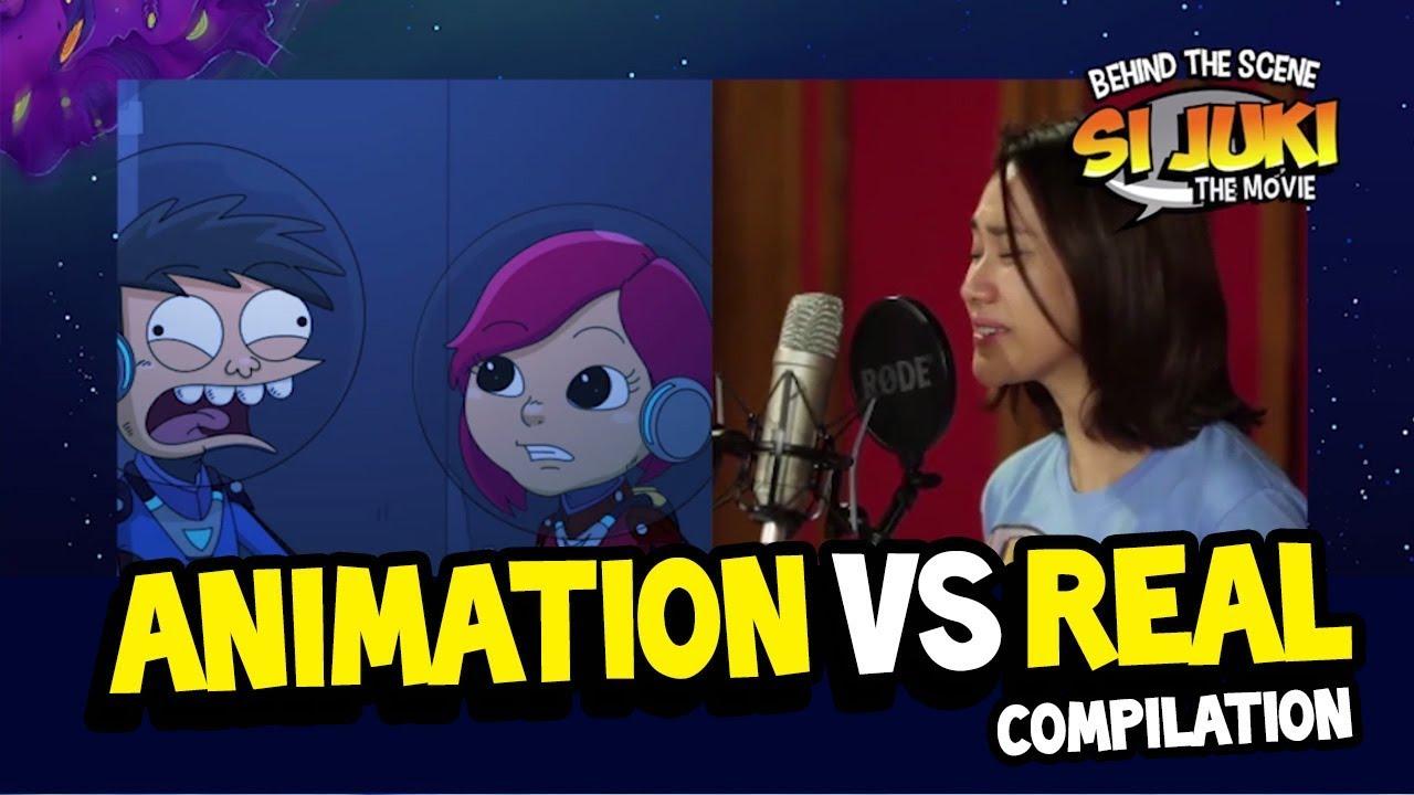 ANIMATION vs REAL - Si Juki the Movie BTS