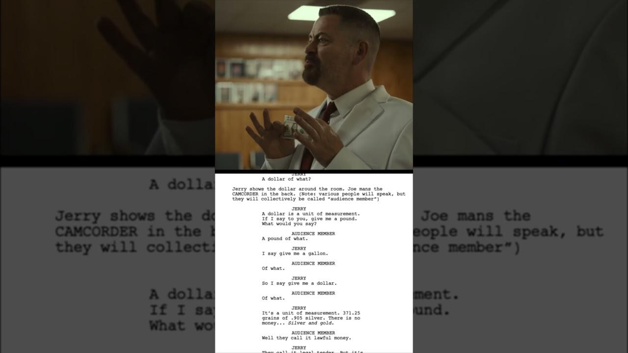 Script To Screen - 'There is no money...'