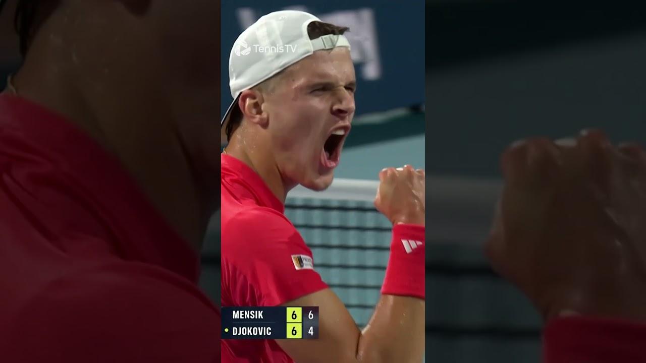 When Jakub Mensik BURST Onto The Scene In Miami 🔥