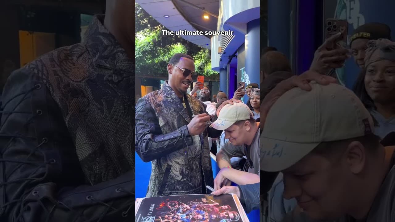 The hype for MORTAL KOMBAT II is real as fans meet Mehcad Brooks in London