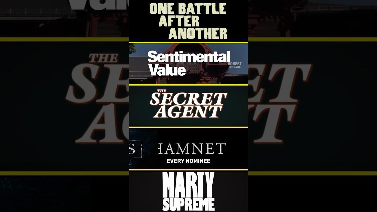 Honest Trailers Preview - Oscars 2026