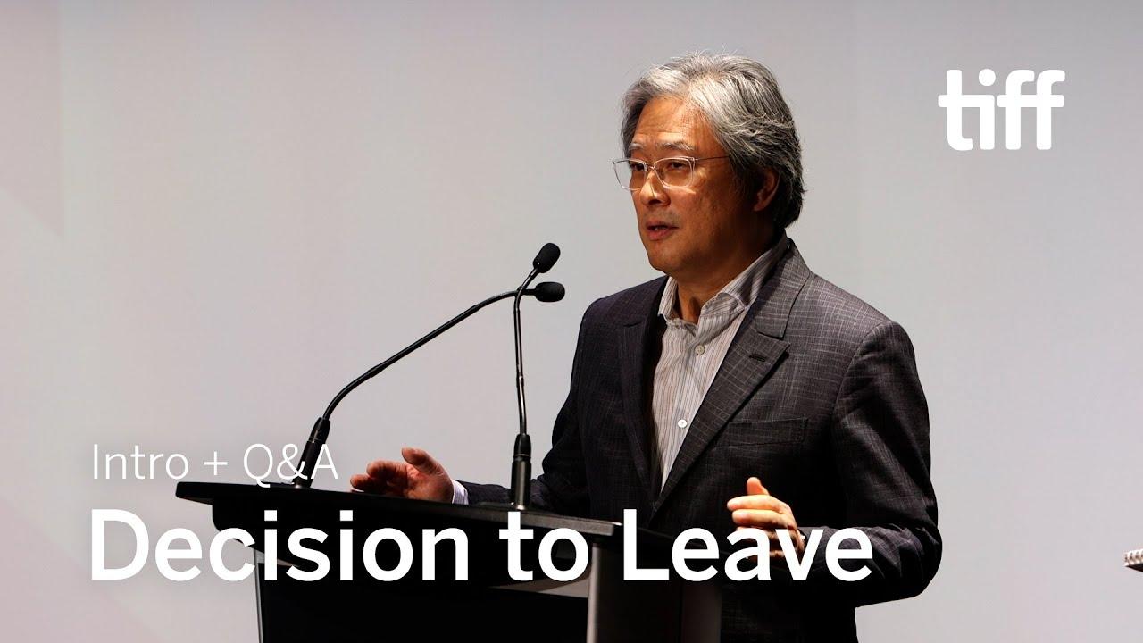 DECISION TO LEAVE Q&A | TIFF 2022