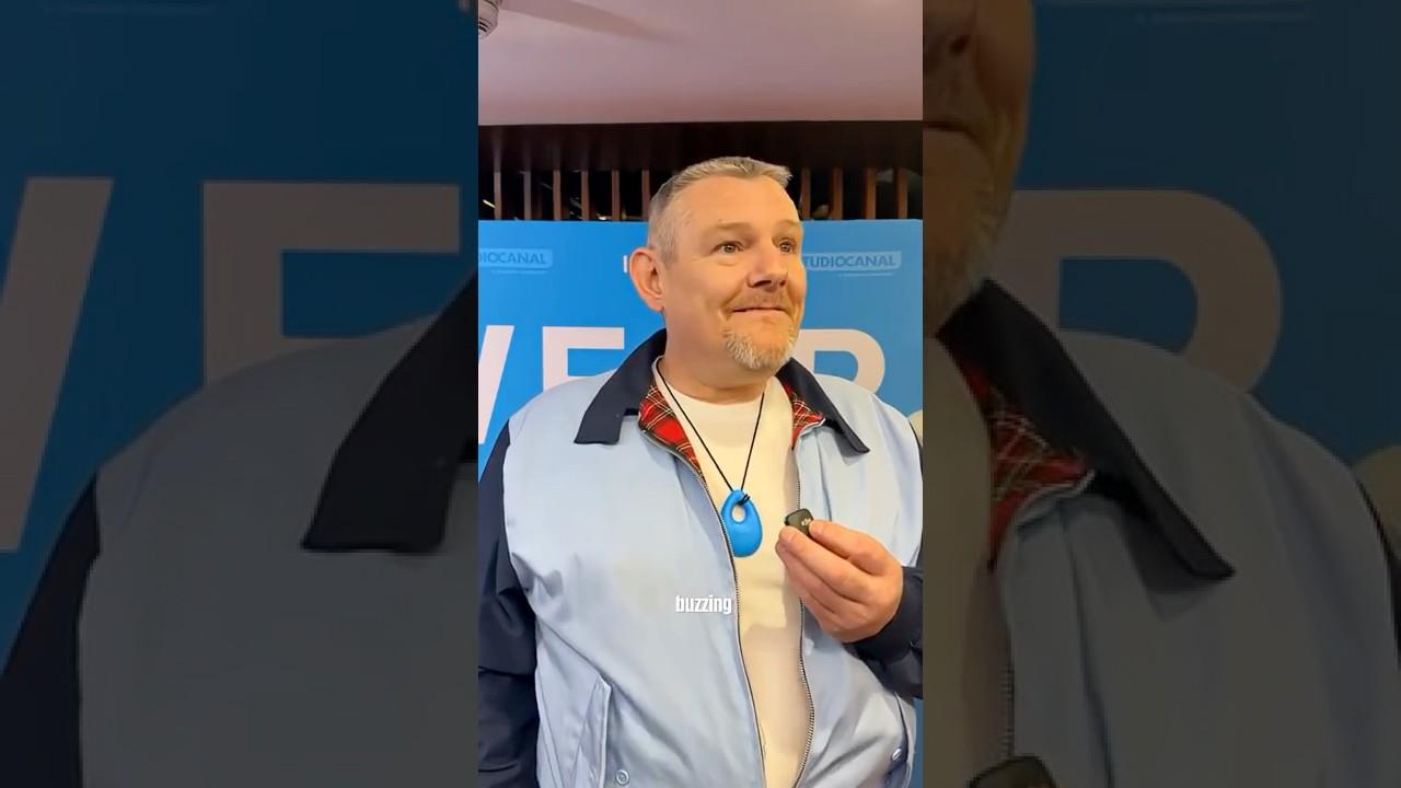 John Davidson MBE at the UK premiere of I Swear