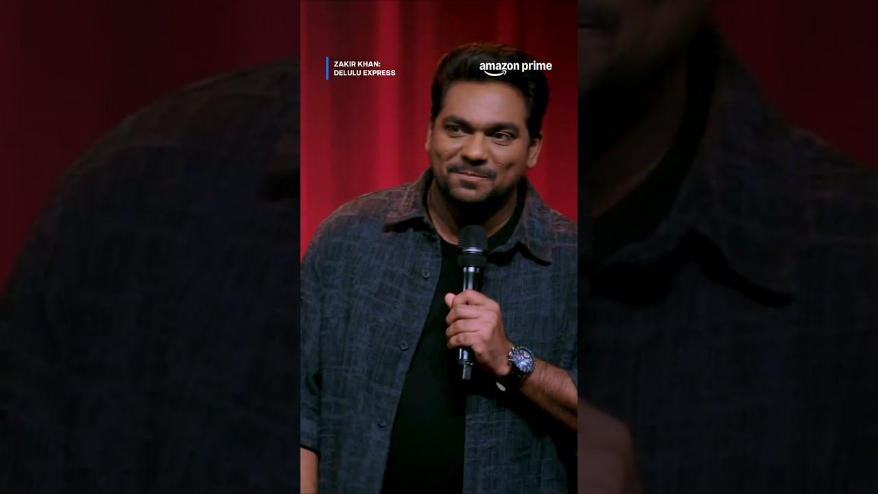 Stud Baapu Moment 😂 ft. Zakir Khan | Delulu Express | Stand up comedy #primevideoindia #ytshorts