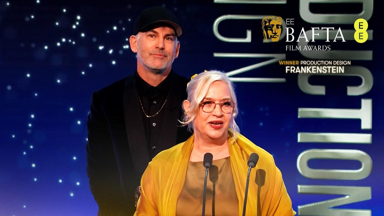 Frankenstein Wins the BAFTA for Production Design | EE BAFTA Film Awards 2026