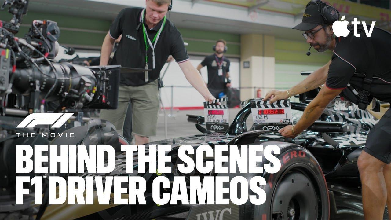 How F1 Driver Cameos Were Filmed - Behind the Scenes