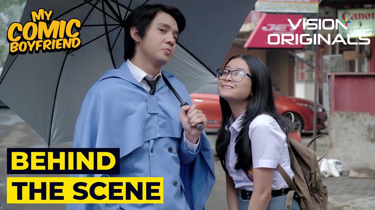 BIKIN GEMES! TINGKAH HANGGINI DAN ARBANI YASIZ DI BALIK LAYAR | Behind the Scene: My Comic Boyfriend