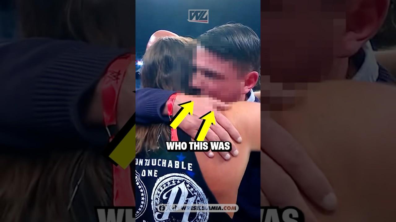 Nobody noticed who this was at AJ Styles WWE Raw Tribute