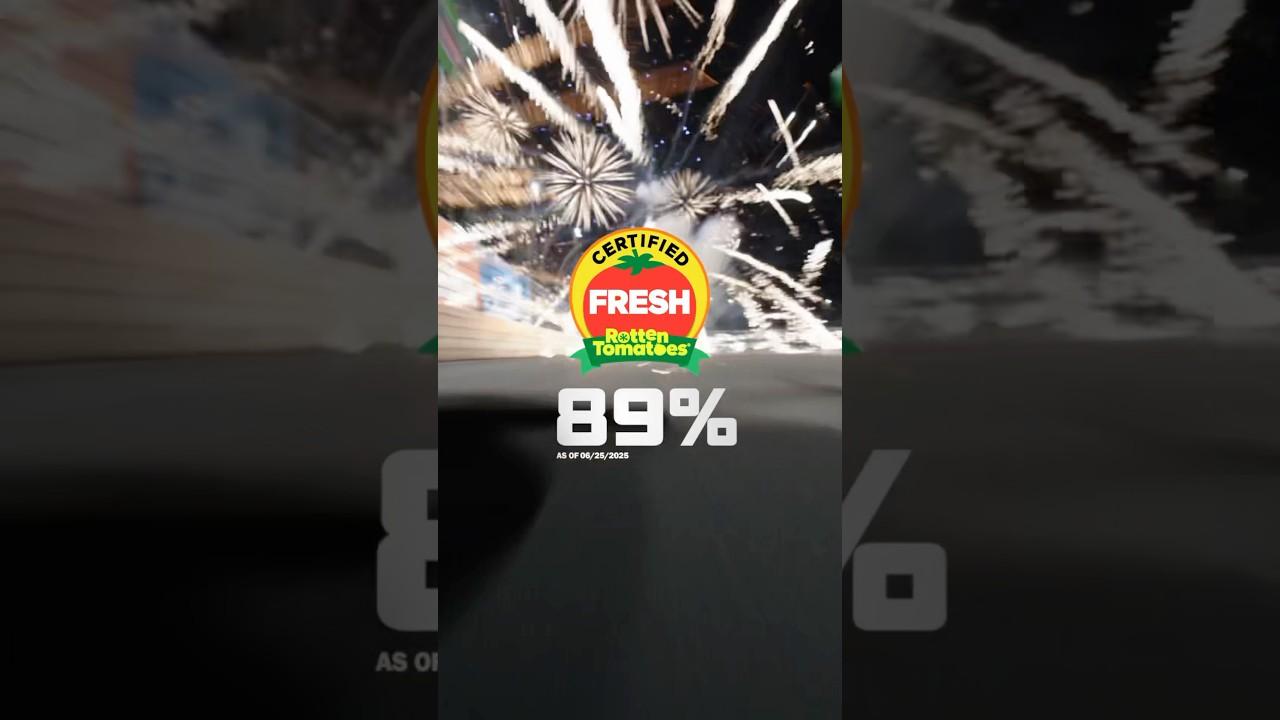 Lights out and away we go!