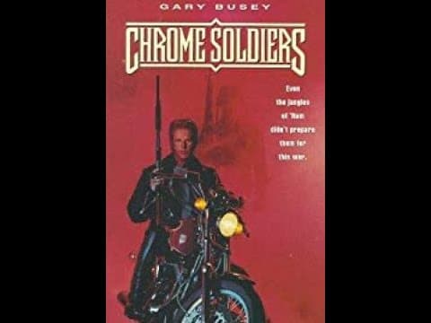 '' chrome soldiers '' - official film trailer - 1992.