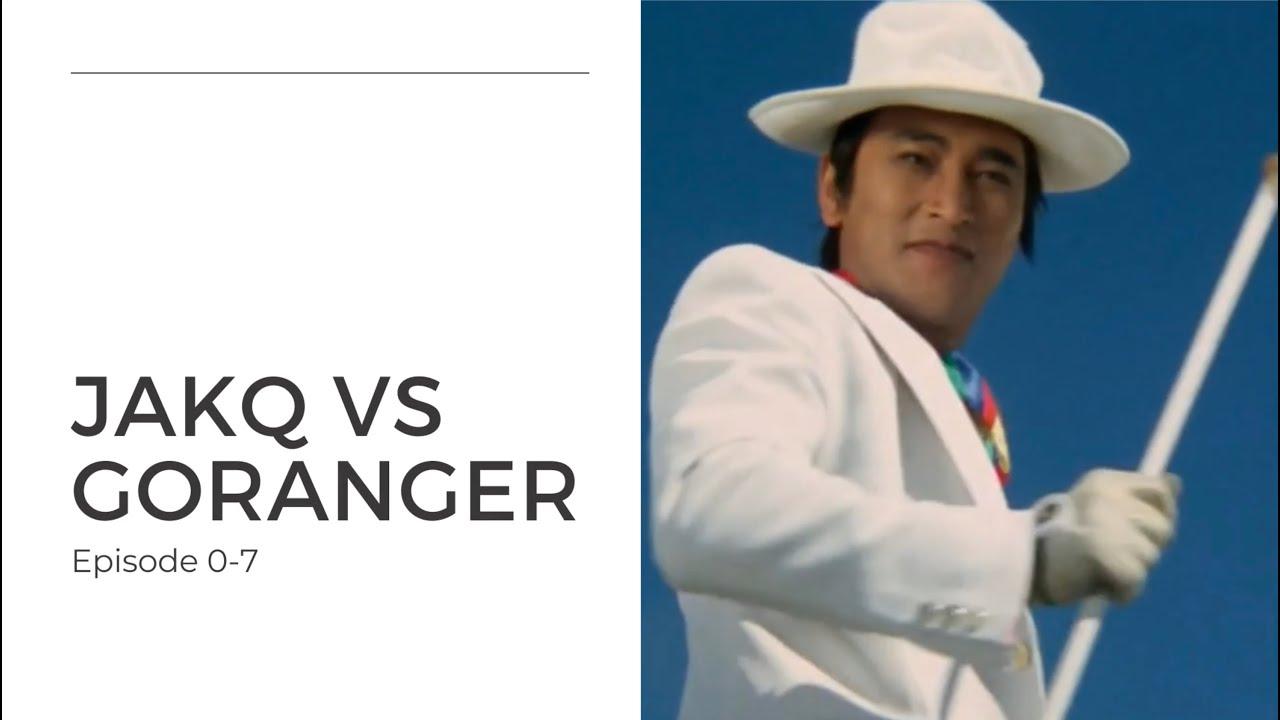 JAKQ Dengekitai vs Goranger - A look back at the first Super Sentai team up