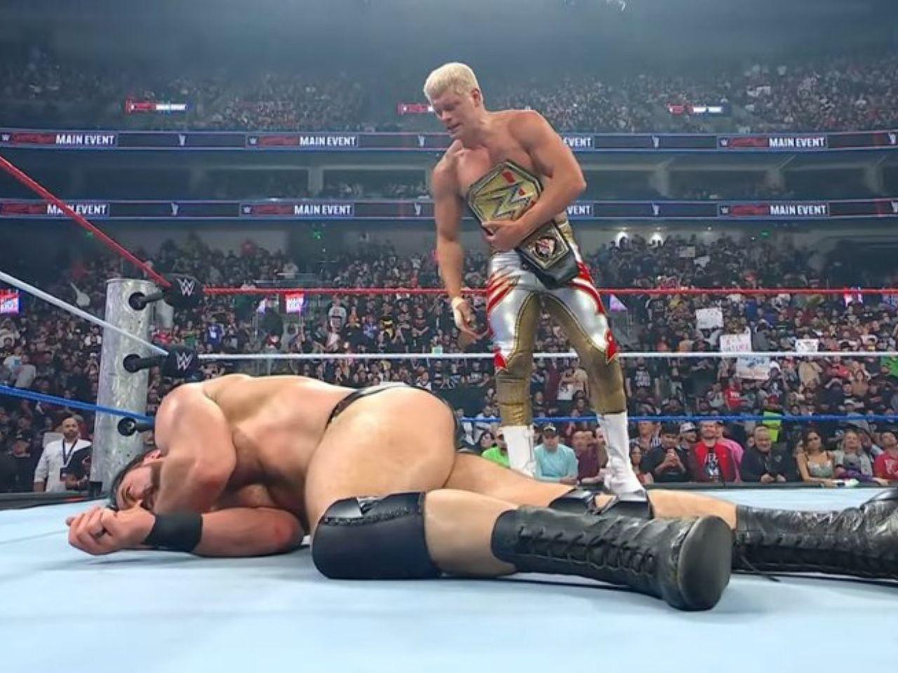 Cody Rhodes Triumphs Over Drew McIntyre: Title Stays Strong!