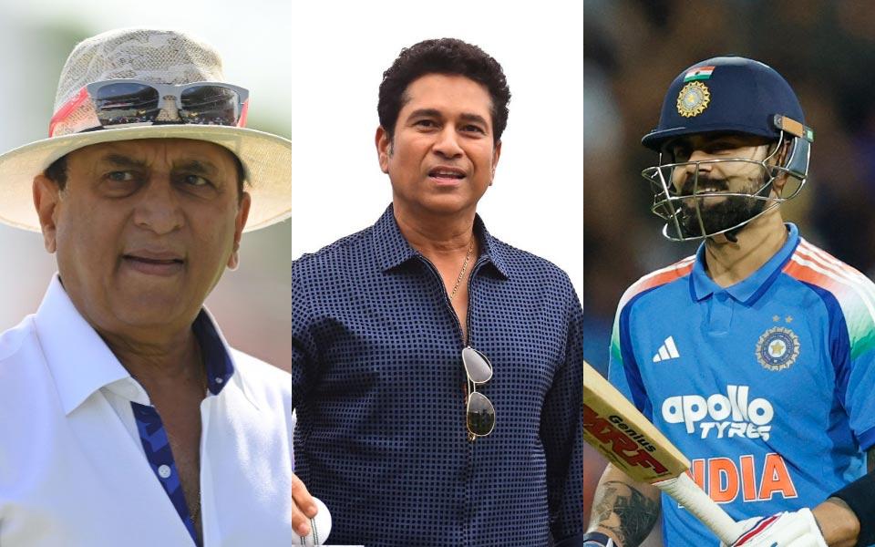 Cricket Legends Unite: Gavaskar, Tendulkar, Kohli's Epic Bond