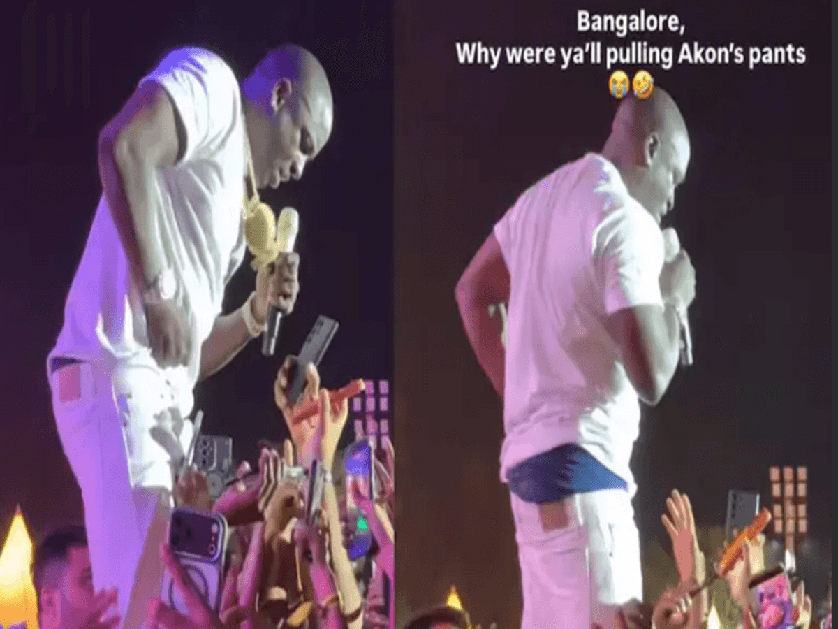 Akon ka Bengaluru concert: Fans ne pants ka jadoo chala diya