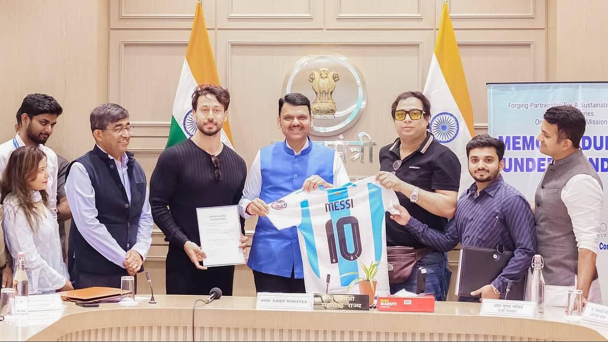 Tiger Shroff Takes the Field as Brand Ambassador for Football