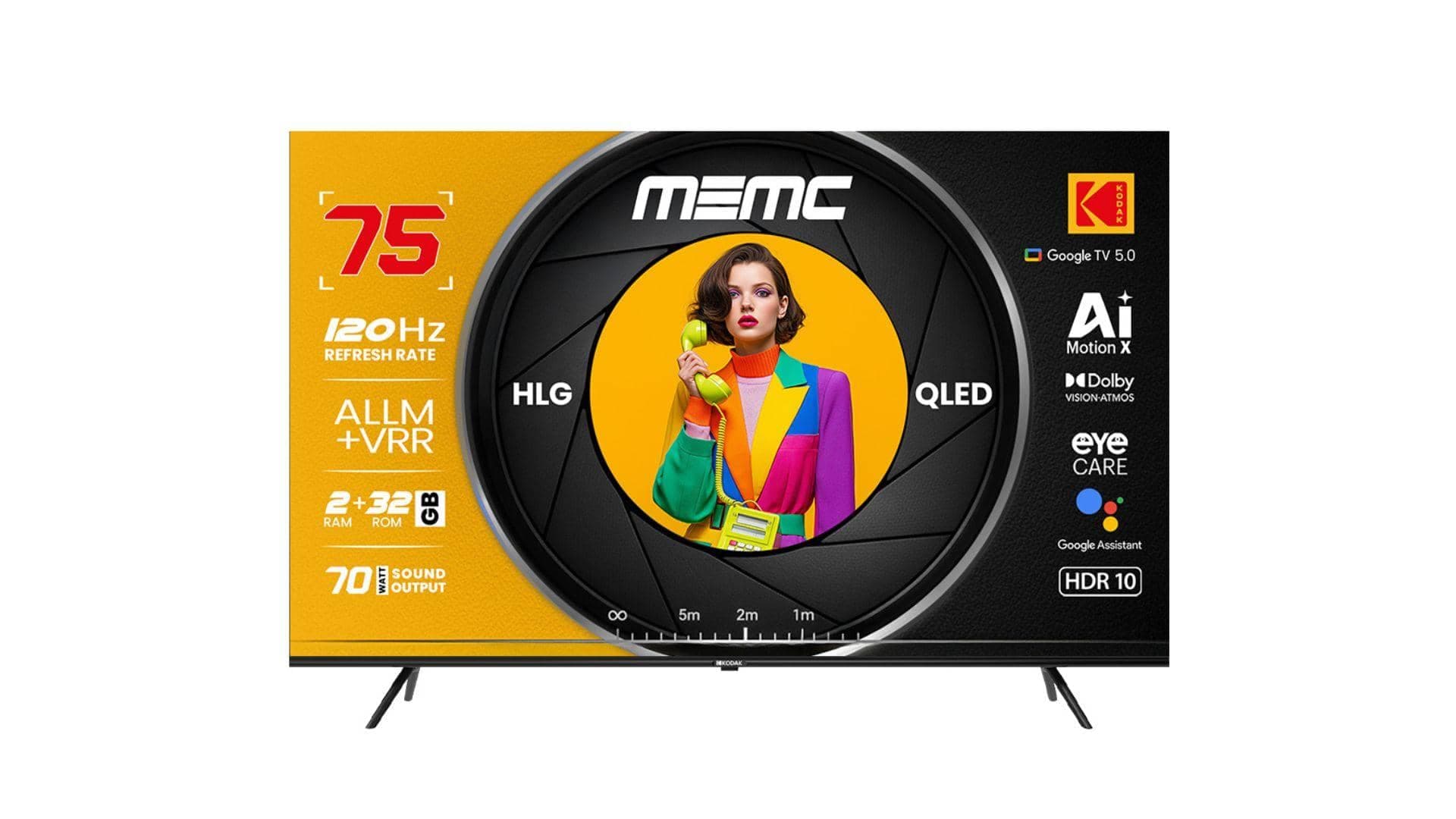 SPPL Unleashes Kodak MotionX QLED TVs: Get Ready to Rumble!