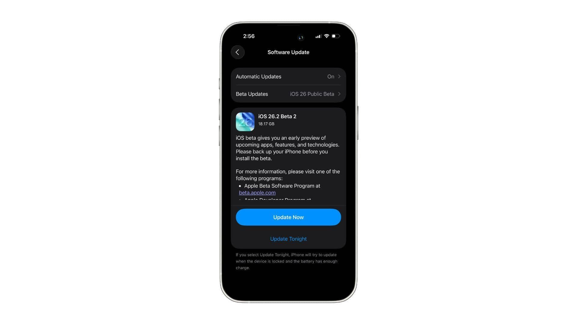 Apple's iOS 26.2 Beta 2: The Greatest Update Ever, Believe Me