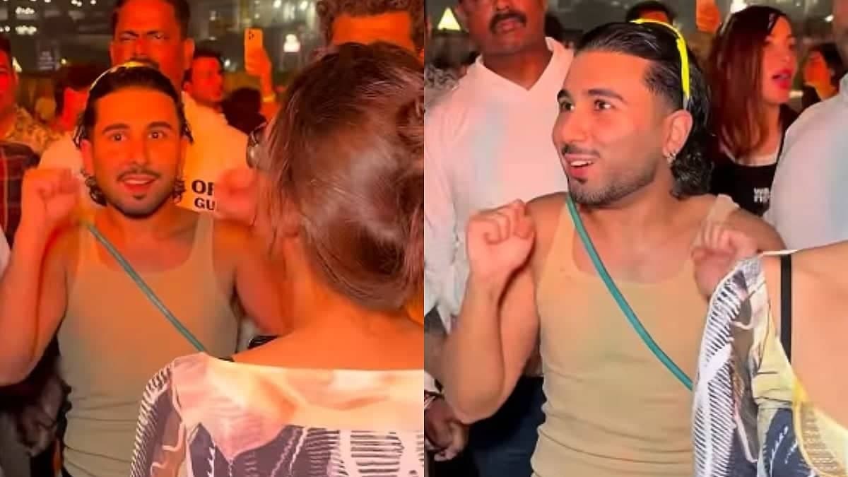 Orry Dances at Mumbai Concert While Drug Case Heats Up