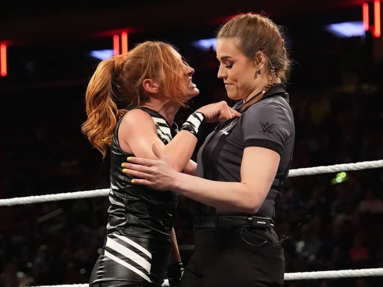 Becky Lynch Calls Out Ref for Rigged Finish Drama, Fo' Shizzle