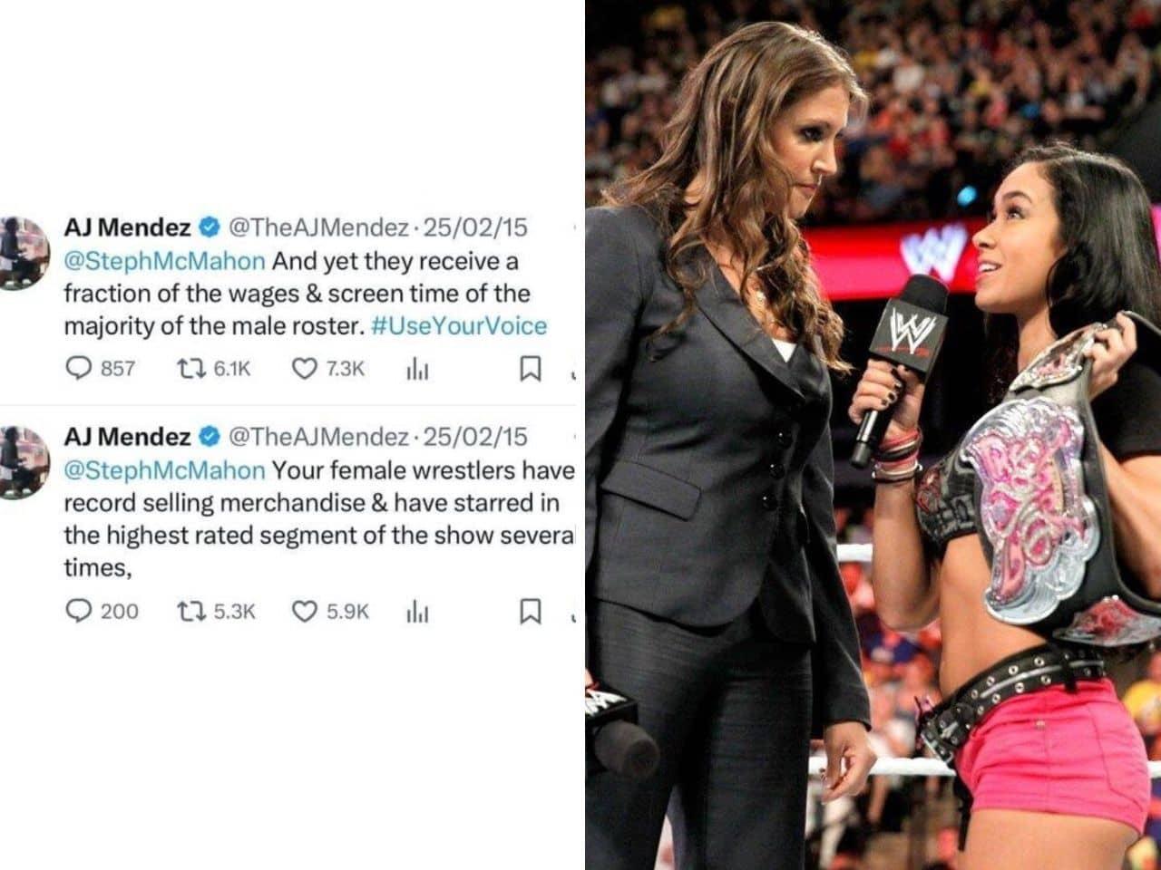 AJ and Steph's tweet drama turns into a friendly showdown
