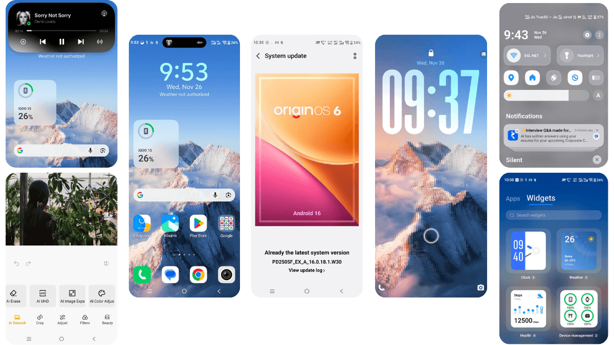 OriginOS 6 ka naya swag: Smooth UI, AI aur Space fo shizzle