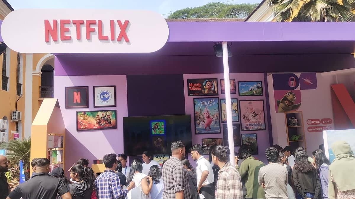 Netflix's IFFI Booth: Where Learning Meets Fun in Goa