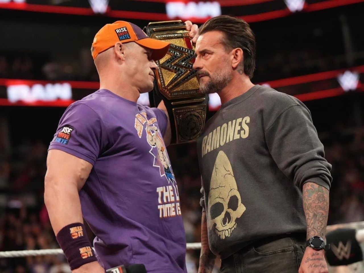 John Cena's rivals: the greatest show on Earth, folks!