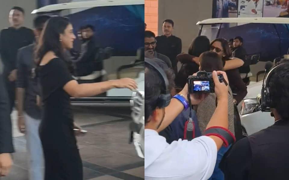 Smriti and Harmanpreet's Delhi reunion after wedding drama