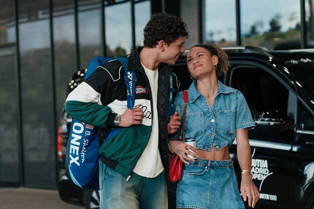 Ben Shelton aur Trinity Rodman ka pyaar hai DM se shuru