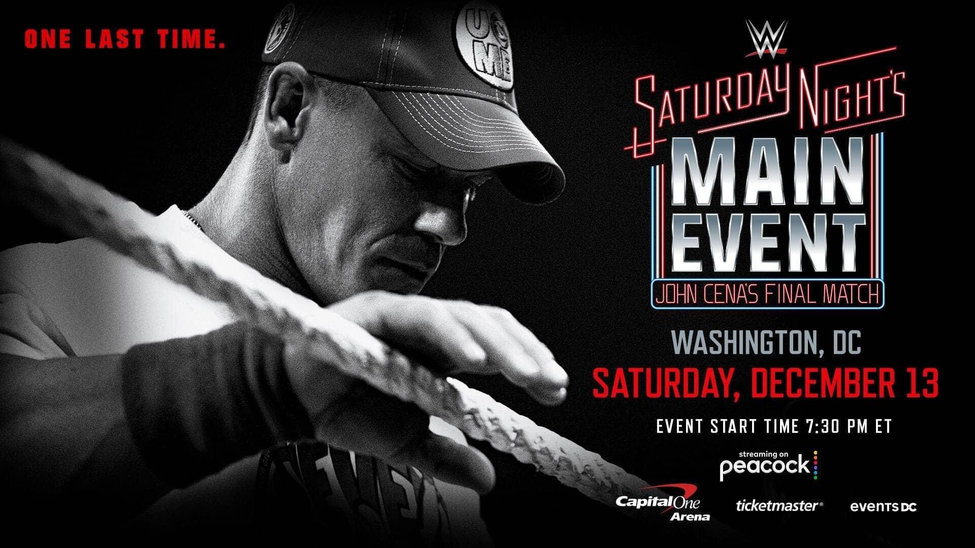 Cena ka retirement match: WWE ne Saturday Night mein badlaav kiya