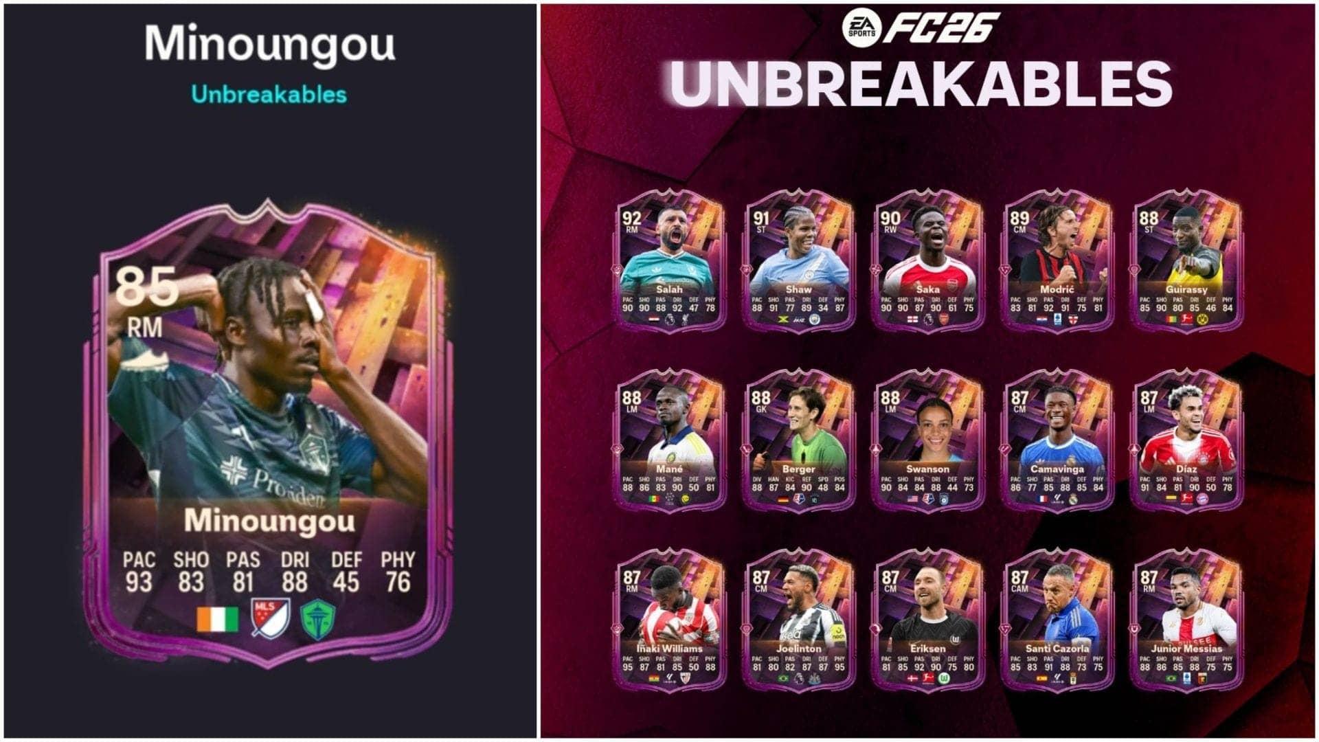EA FC 26 Unbreakables Minoungou Mission: Epic Rewards Await!