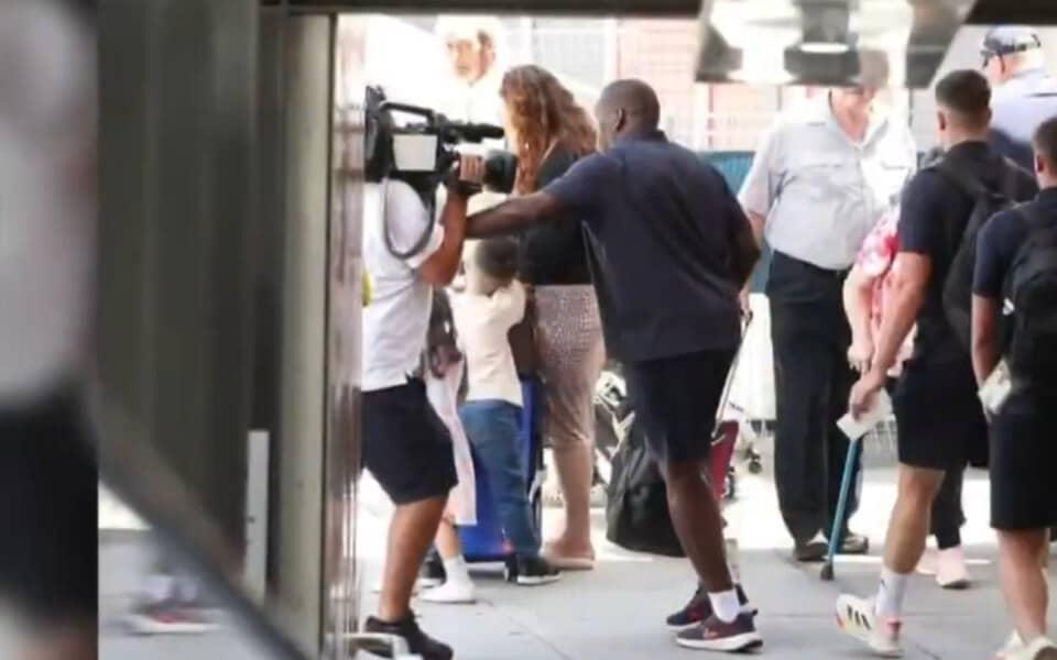 Brisbane Airport Showdown: England Guard vs Channel 7 Drama