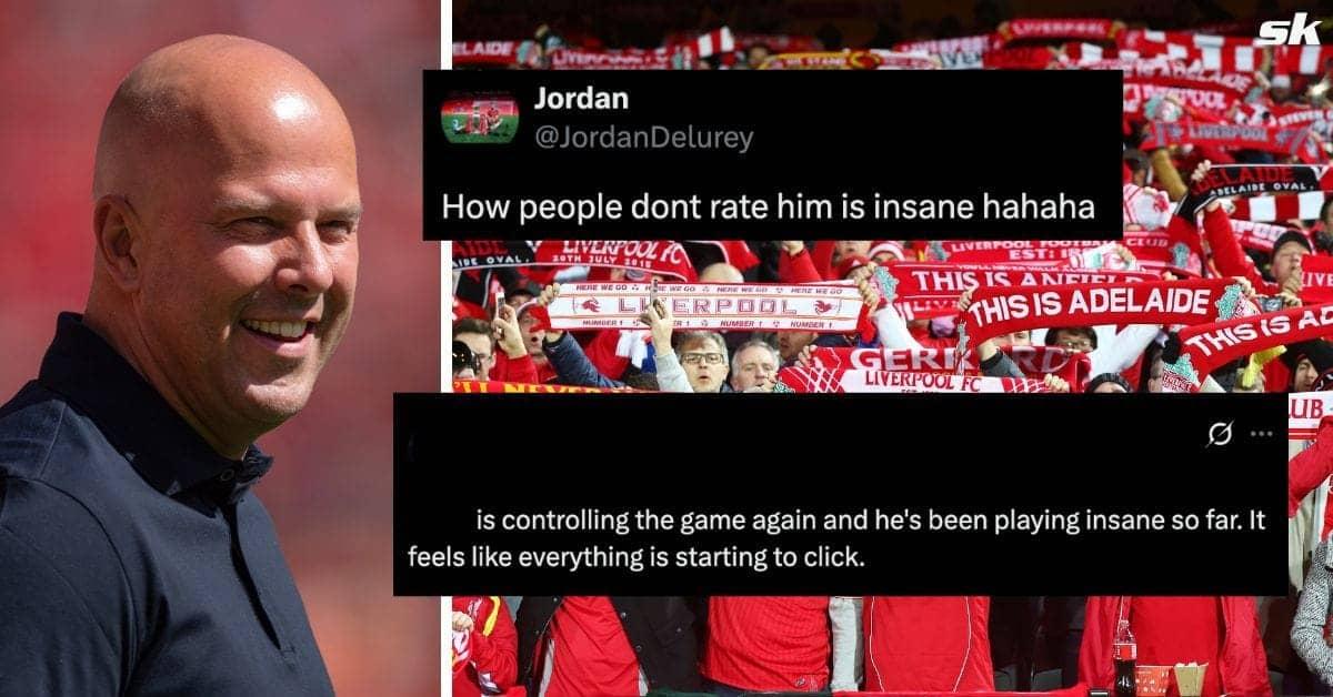 Liverpool fans celebrate Wirtz as team wins 2-0 vs Brighton