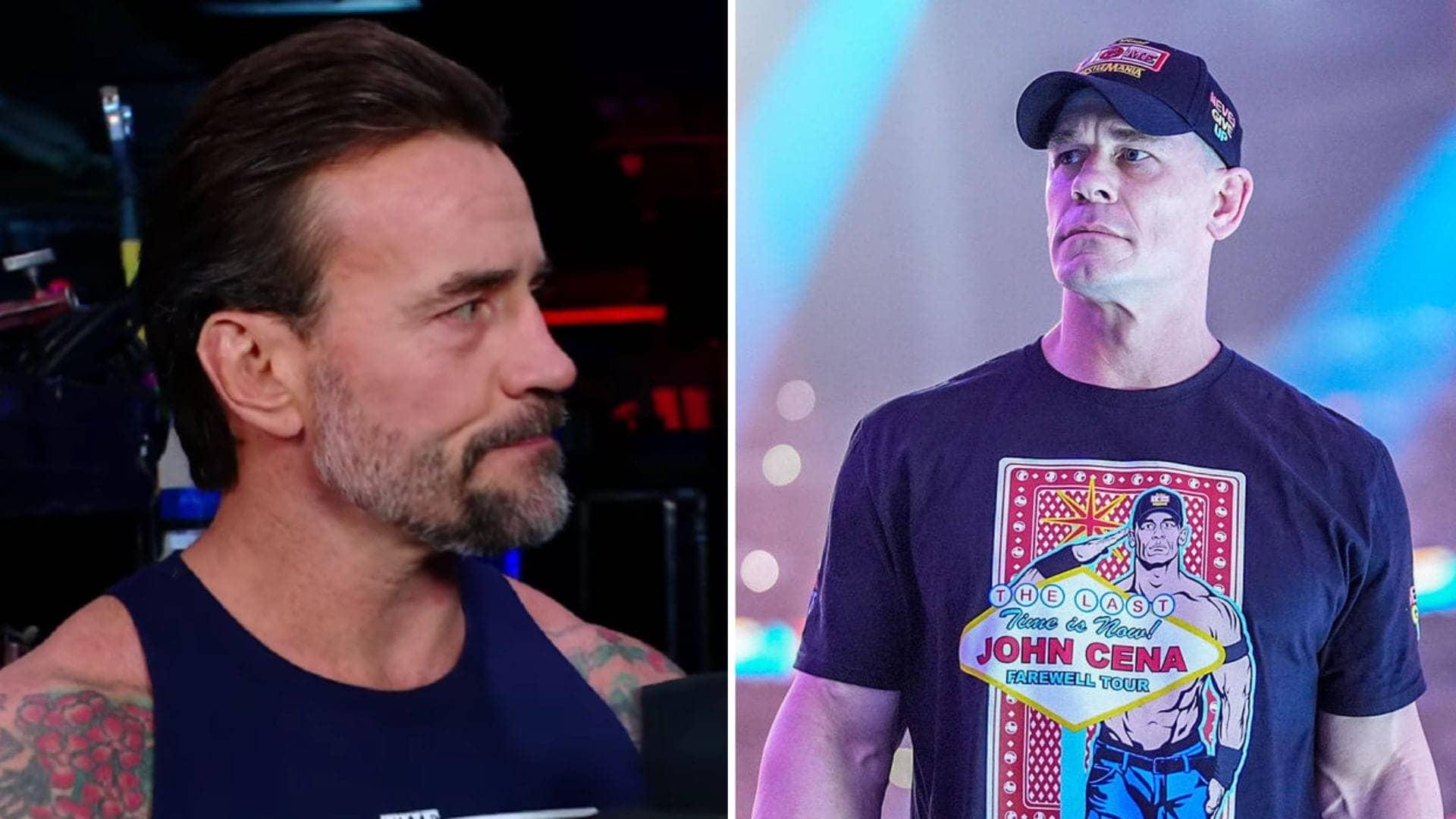 CM Punk pays tribute to Cena before his WWE retirement match