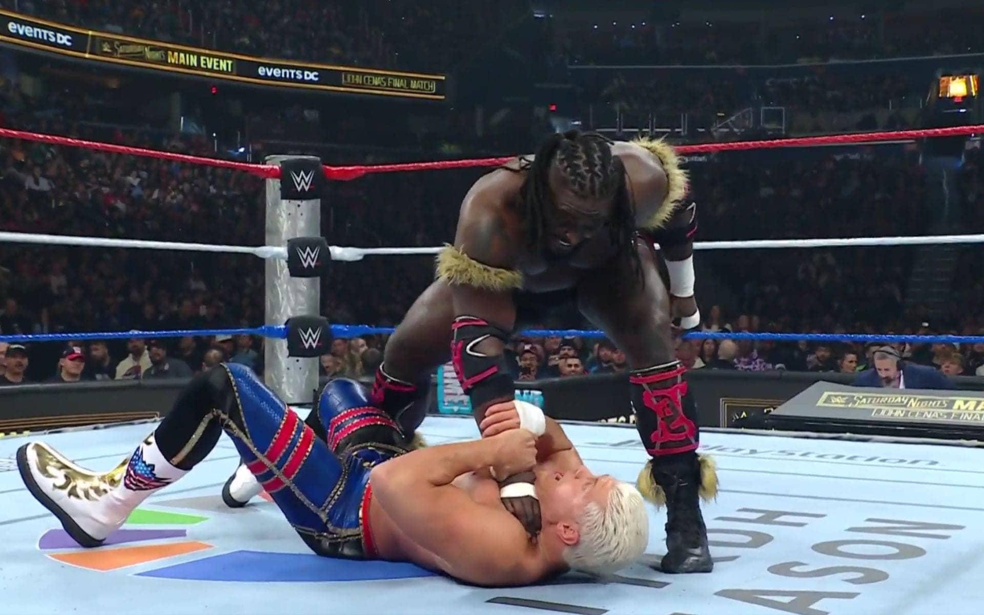 Cody Rhodes and Oba Femi's Epic Match Ends in DQ Drama
