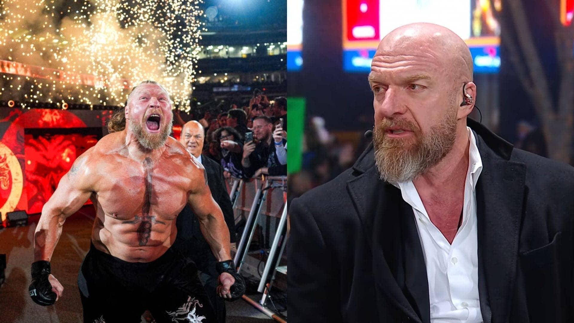 Triple H ne Brock Lesnar ke retirement par charcha ki