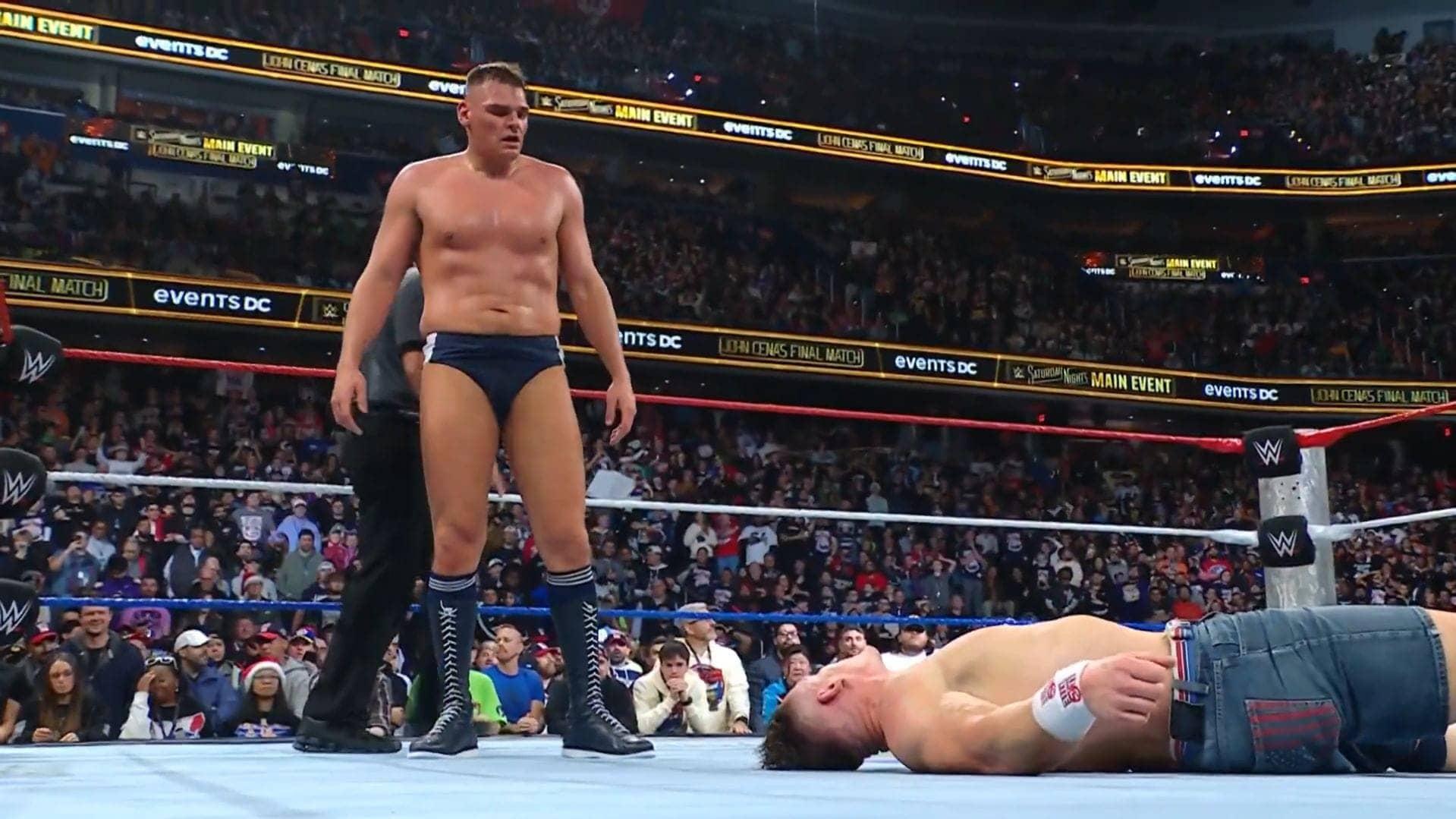 Cena ka farewell: Gunther ne muskurake match ka scene tod diya