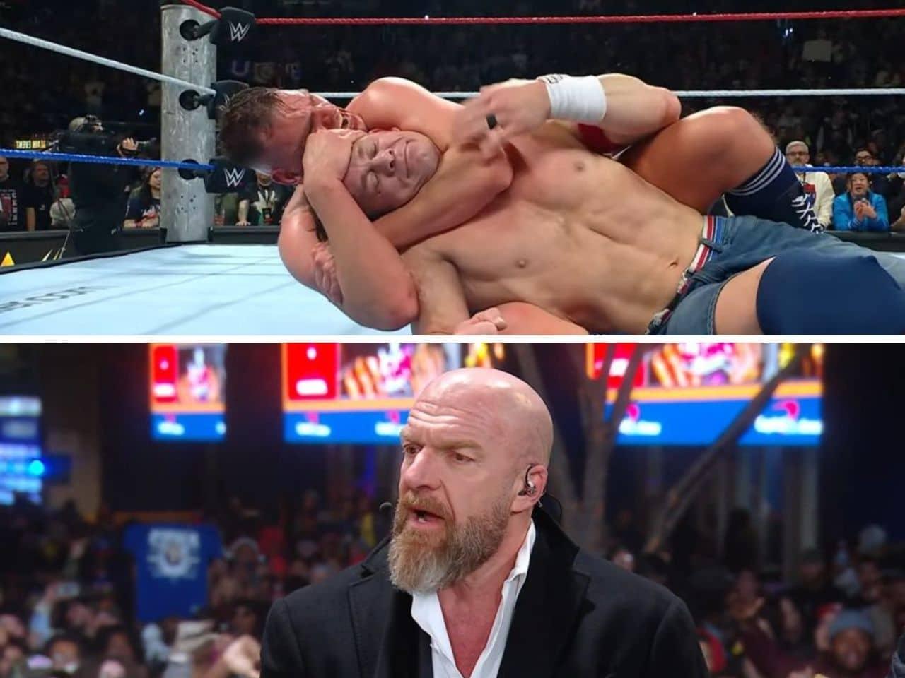 Triple H spills tea on Cena's tap-out and torch pass drama