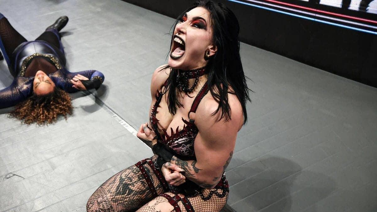 Nia Jax threatens Rhea Ripley with a complaint showdown