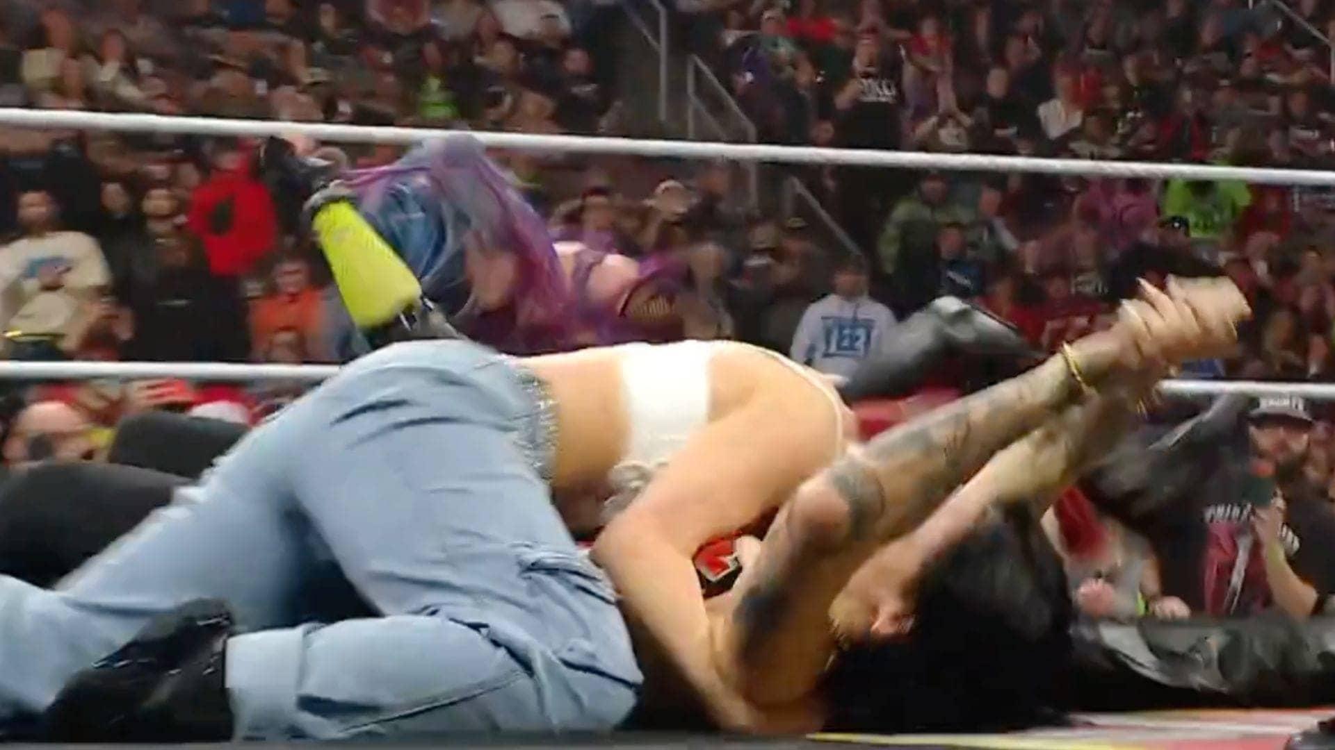 IYO SKY Heroically Takes a Hit for Rhea Ripley on RAW