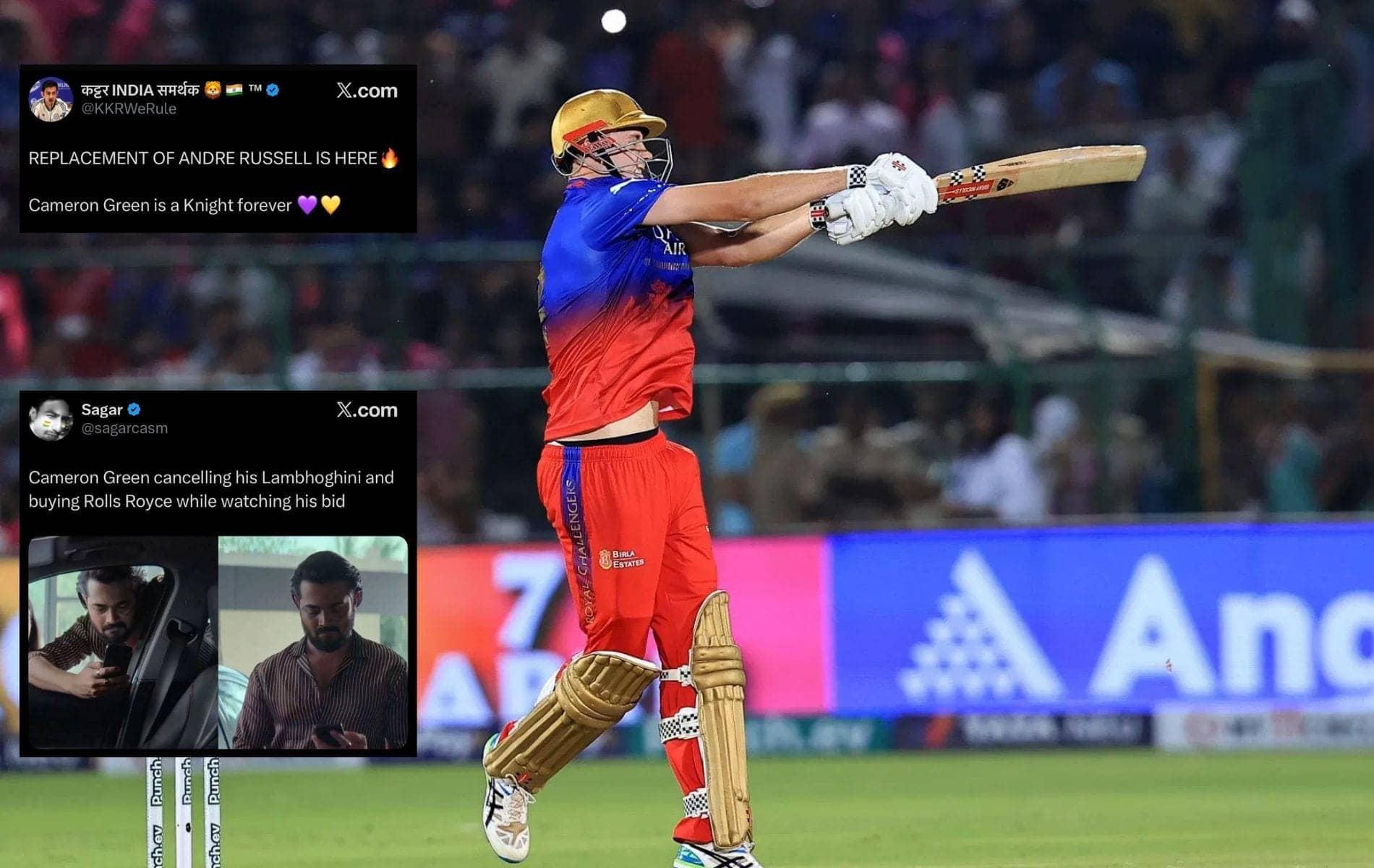 KKR Makes Waves: Cameron Green Signs for ₹25.20 Crore!