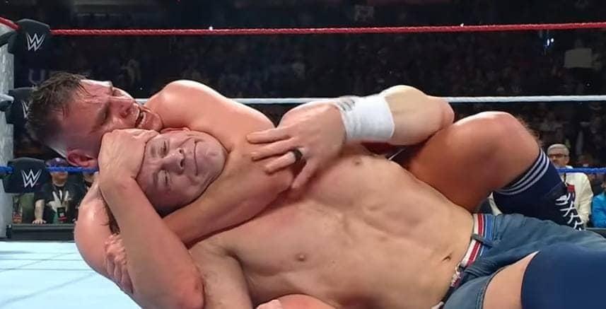 Gunther Tells Fans to Stop Crying After Cena's Exit