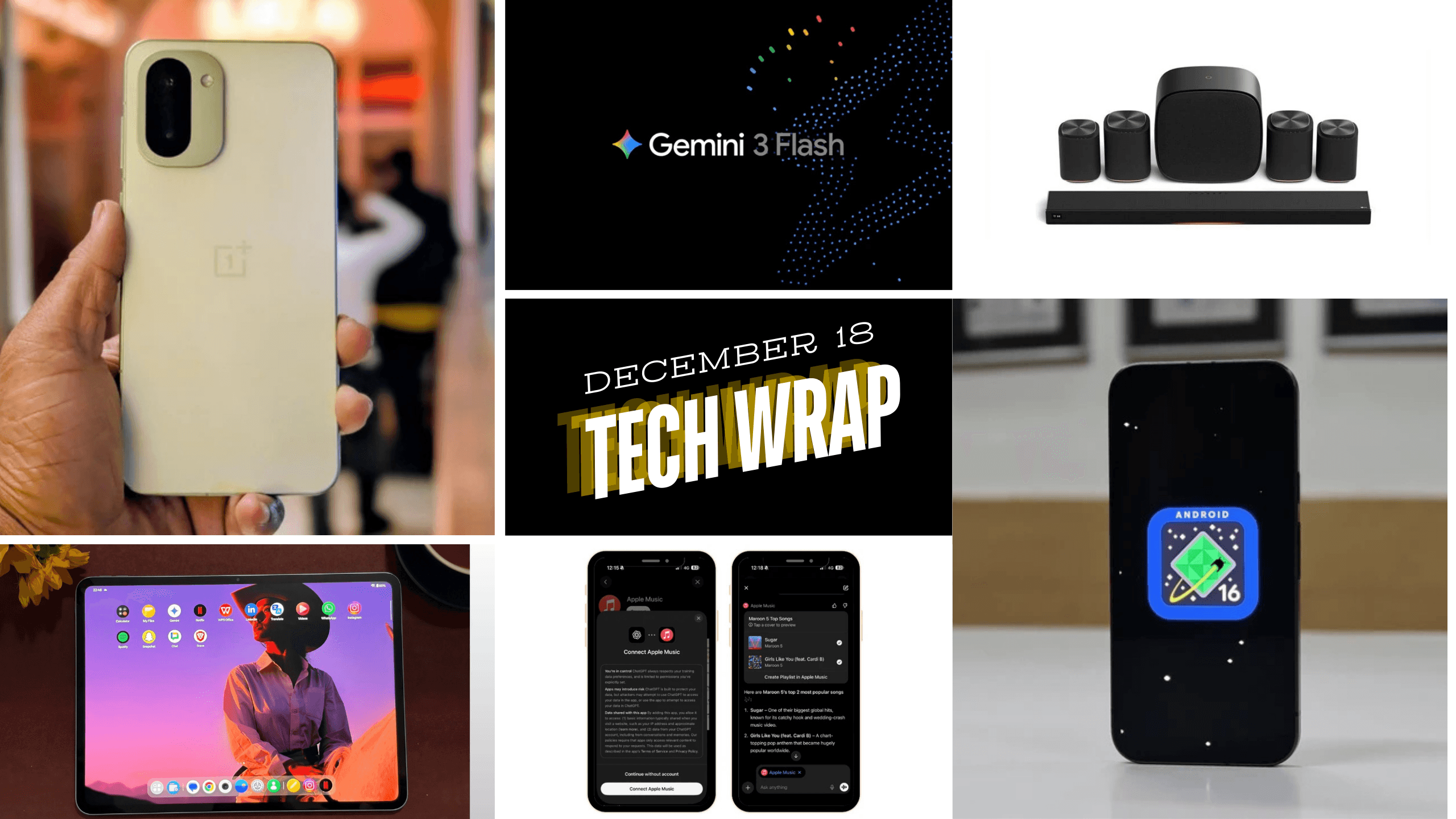 Tech Wrap: Google Flash, Apple Music & LG Sound Magic!
