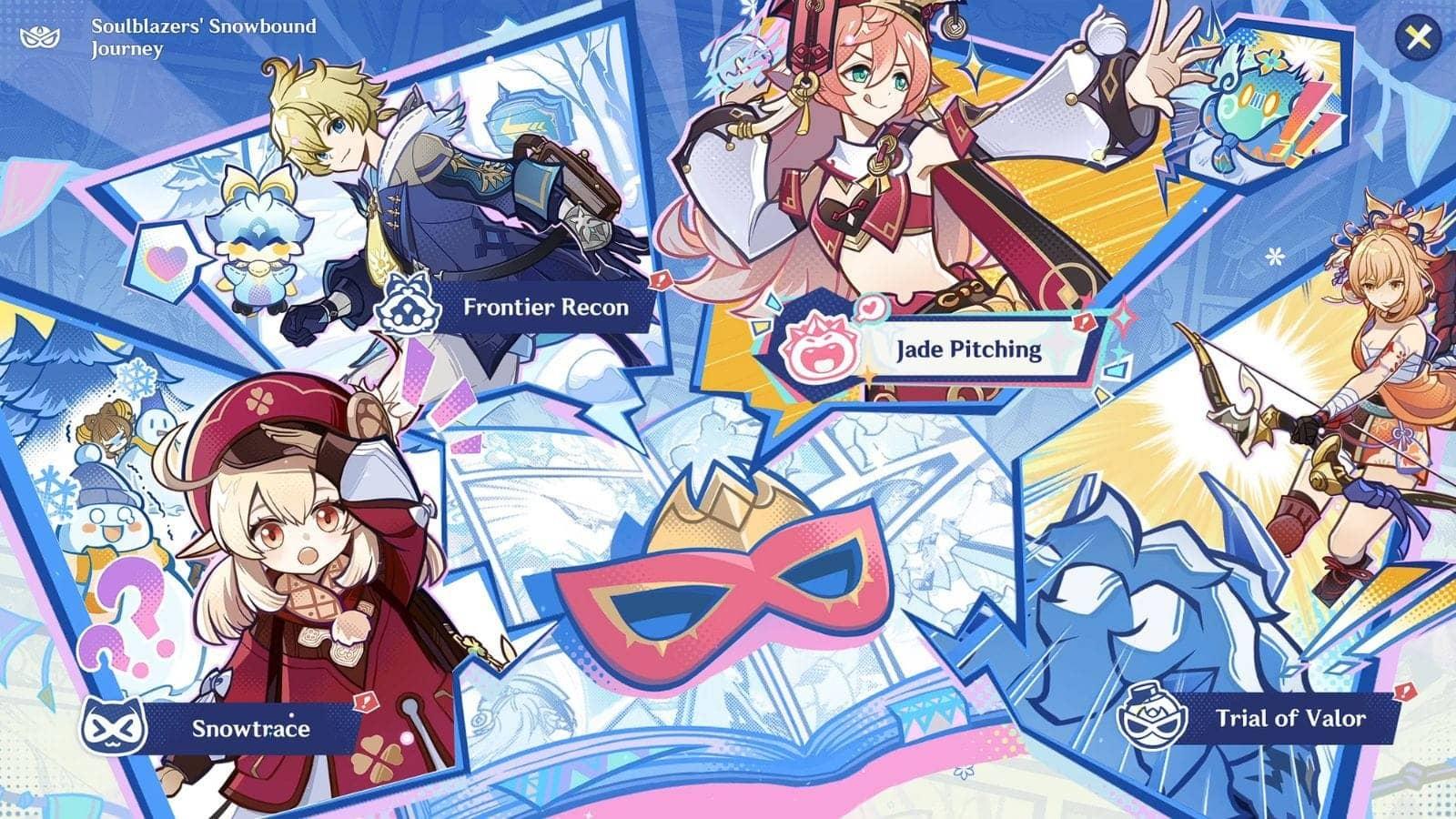 Join the Soulblazers' Epic Snowbound Journey in Genshin!