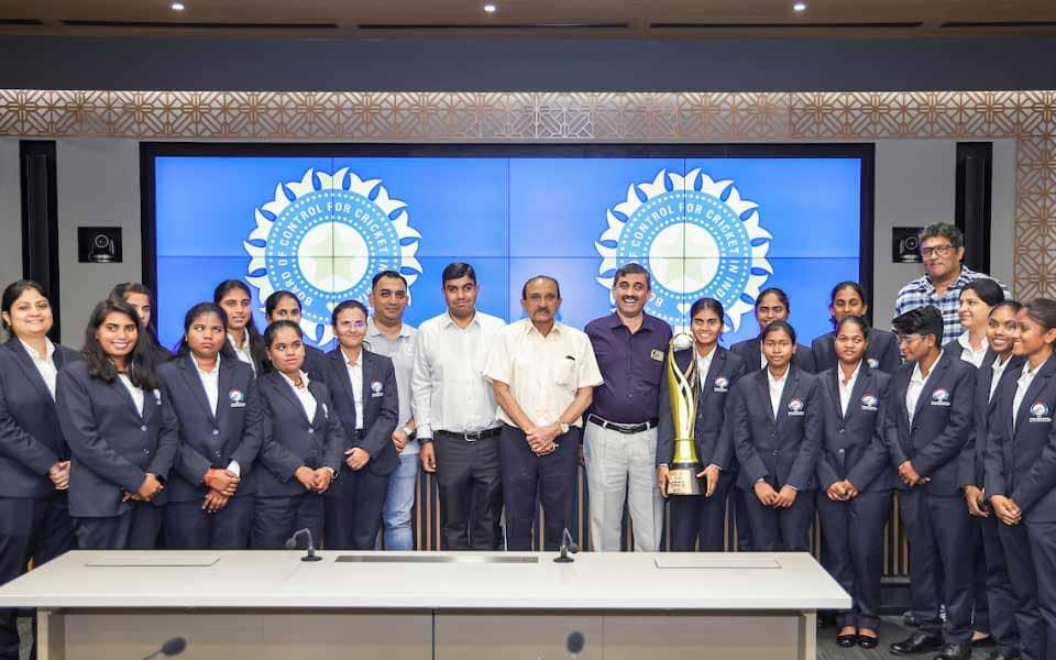 BCCI Throws a Party for India Blind Women's World Cup Champs