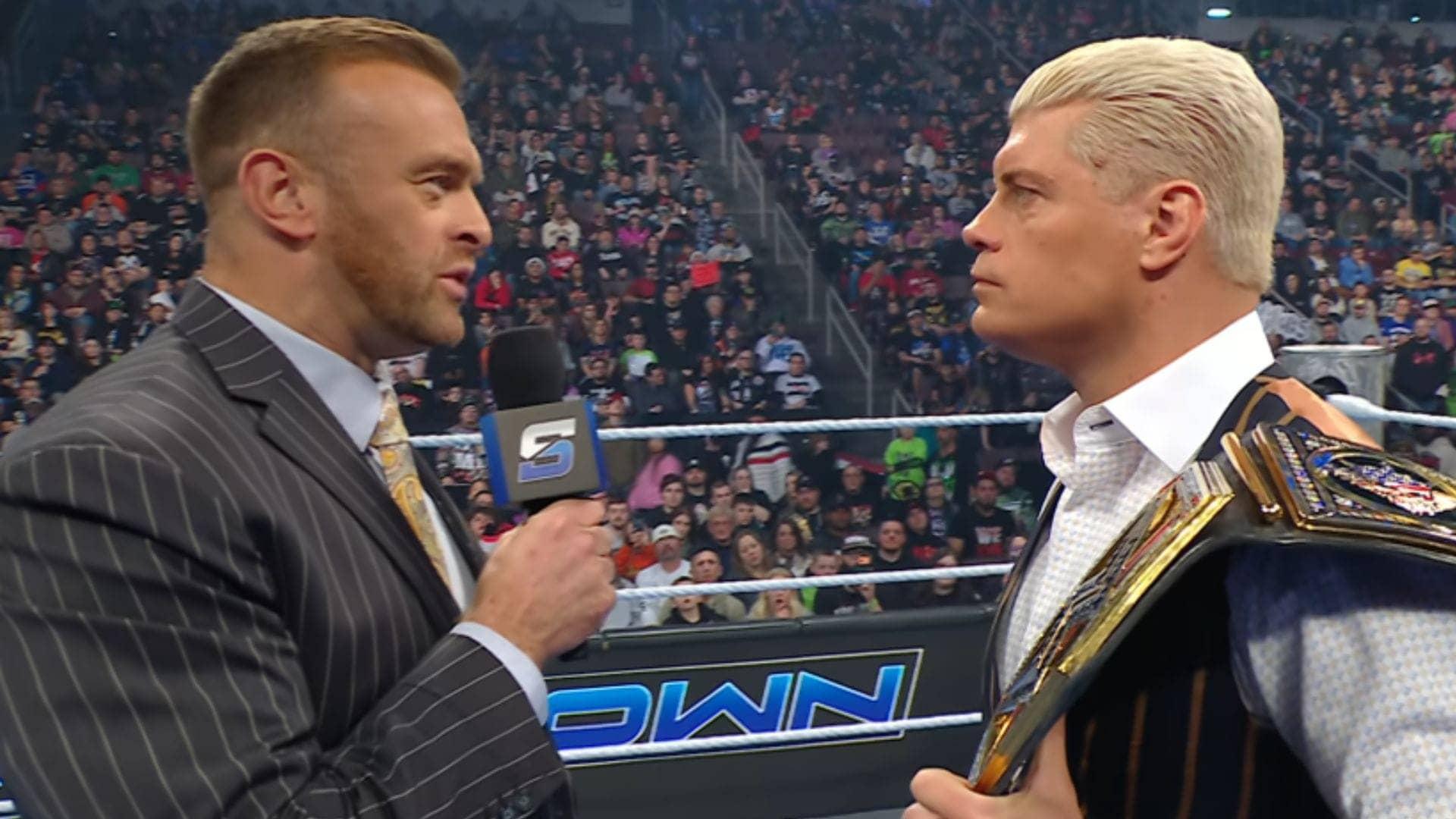 Nick Aldis Goes After Cody Rhodes' WWE Title—Drama Unfolds!