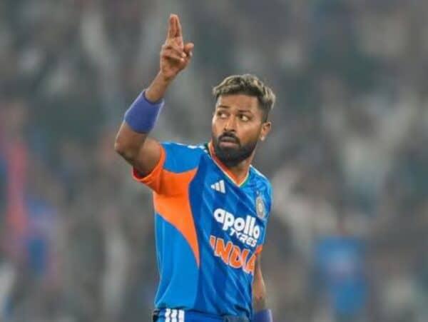 Hardik Pandya: A First-Ball Six and a Victory Celebration!
