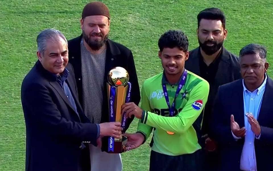 Pakistan ne U19 Asia Cup jeeta, India ne podium chhoda!