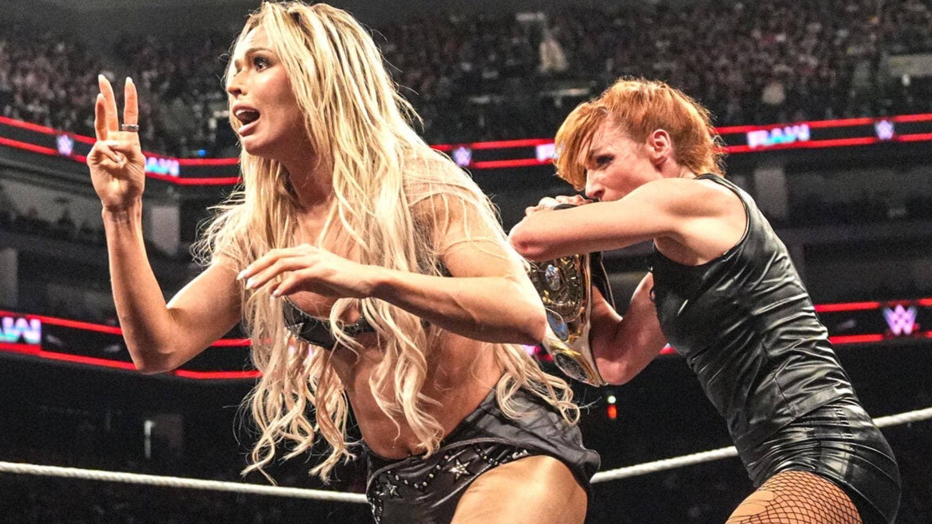 Becky Lynch Takes On Maxxine Dupri in WWE RAW Showdown